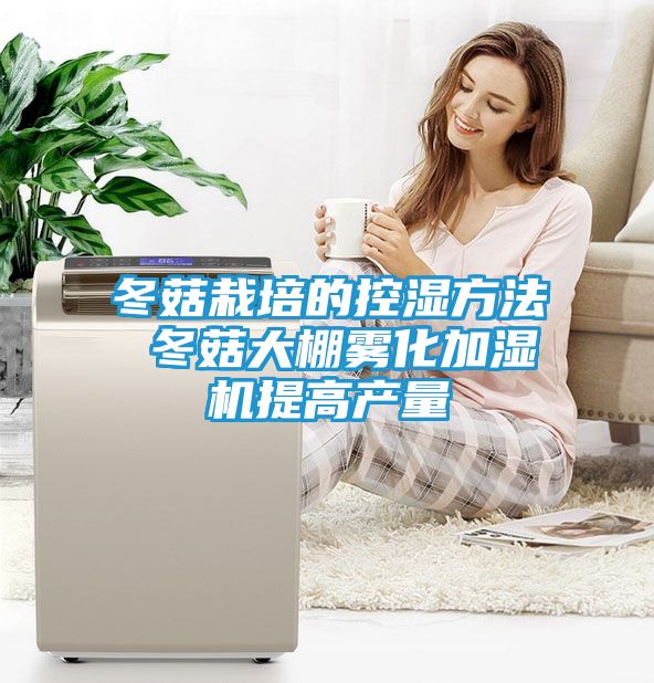 冬菇栽培的控湿方法 冬菇大棚雾化加湿机提高产量