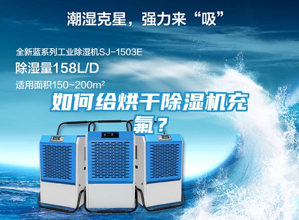 如何给烘干除湿机充氟？