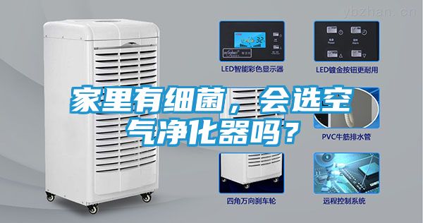 家里有细菌，会选空气净化器吗？