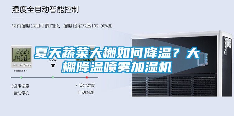 夏天蔬菜大棚如何降温？大棚降温喷雾加湿机