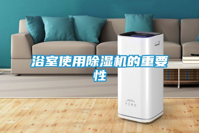 浴室使用除湿机的重要性