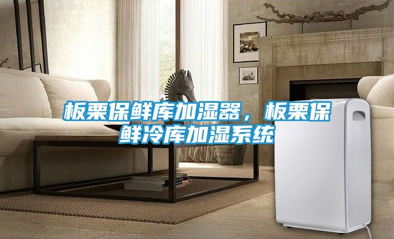 板栗保鲜库加湿器,板栗保鲜冷库加湿系统