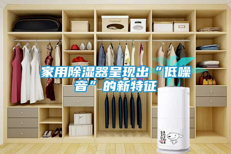 家用除湿器呈现出“低噪音”的新特征