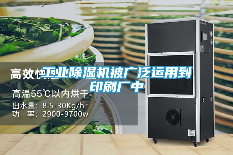 工业除湿机被广泛运用到印刷厂中