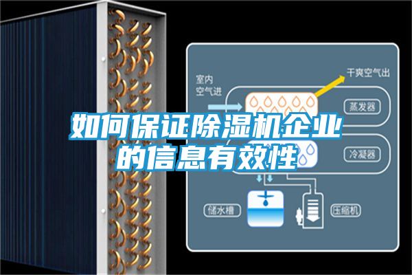 如何保证除湿机企业的信息有效性