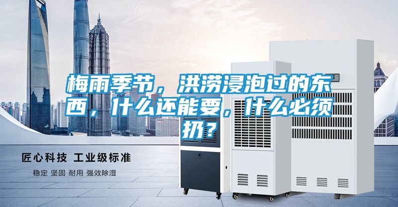 梅雨季节，洪涝浸泡过的东西，什么还能要，什么必须扔？