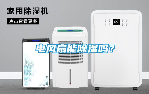 电风扇能除湿吗？