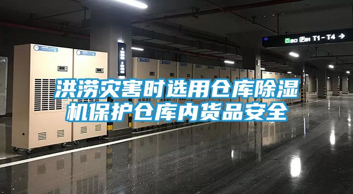 洪涝灾害时选用仓库除湿机保护仓库内货品安全