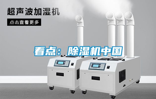 看点：除湿机中国
