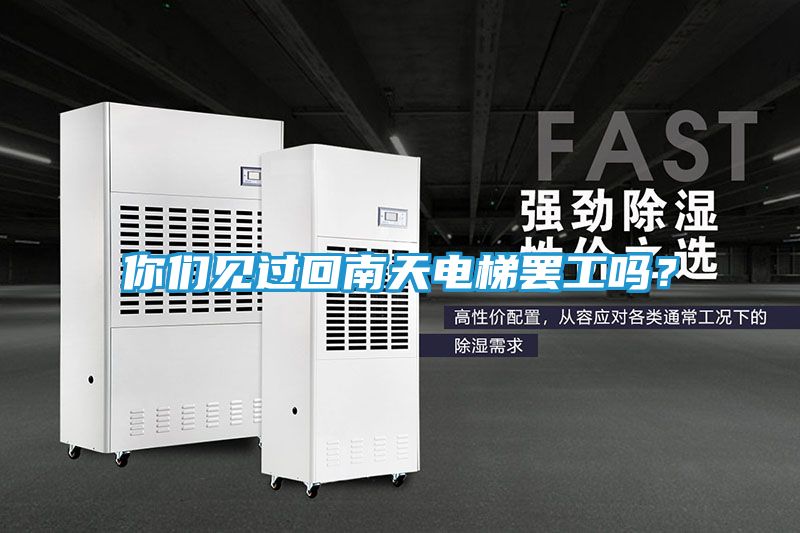 你们见过回南天电梯罢工吗？