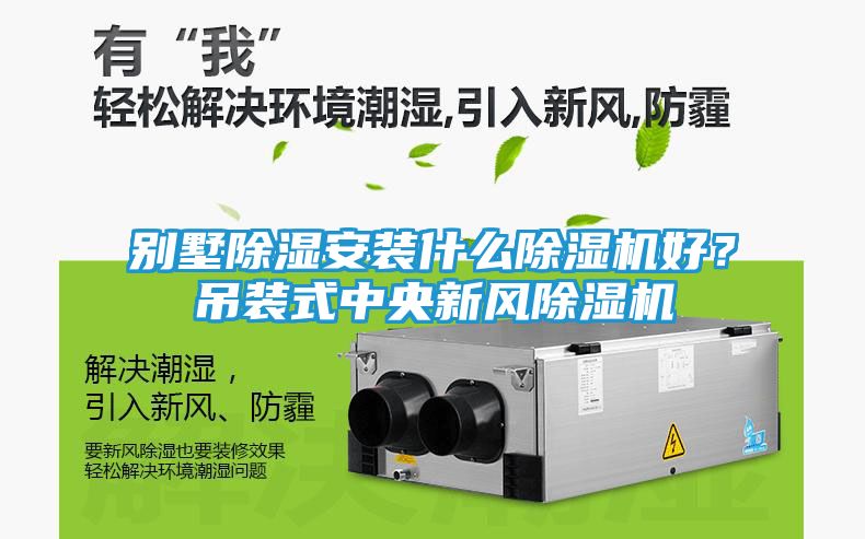 别墅除湿安装什么除湿机好？吊装式中央新风除湿机
