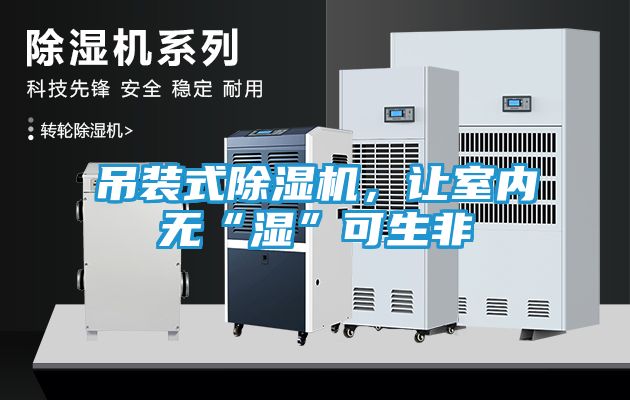 吊装式除湿机，让室内无“湿”可生非
