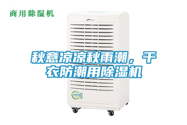 秋意凉凉秋雨潮，干衣防潮用除湿机