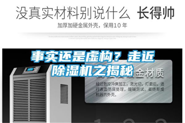 事实还是虚构？走近除湿机之揭秘