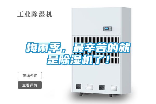 梅雨季，最辛苦的就是除湿机了！