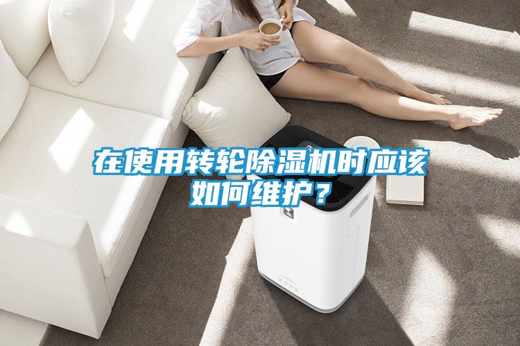 在使用转轮除湿机时应该如何维护？