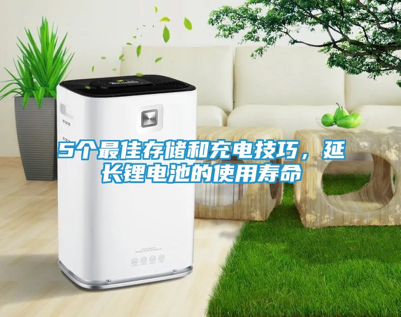 5个最佳存储和充电技巧，延长锂电池的使用寿命