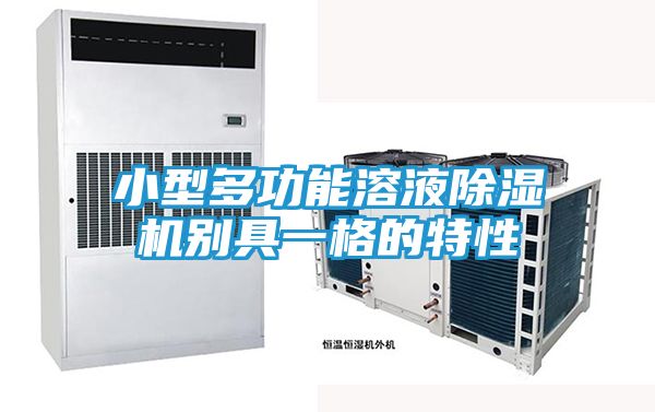 小型多功能溶液除湿机别具一格的特性