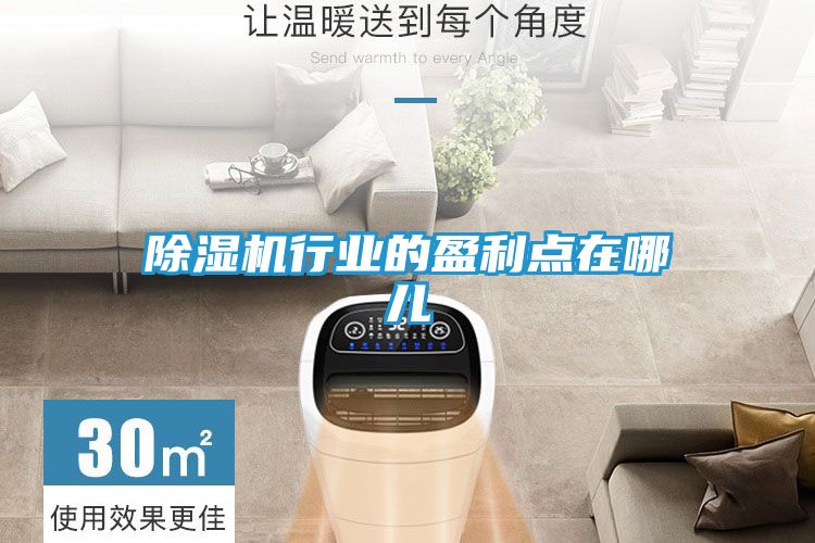 除湿机行业的盈利点在哪儿