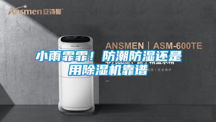 小雨霏霏!防潮防湿还是用除湿机靠谱