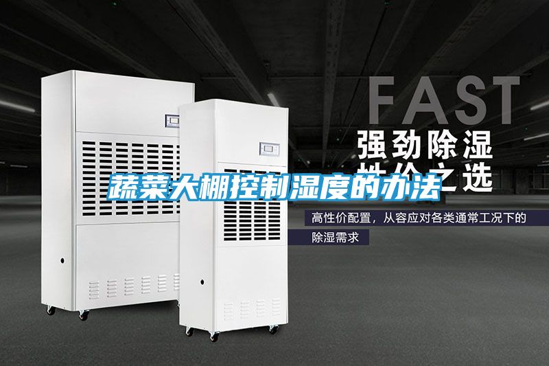 蔬菜大棚控制湿度的办法