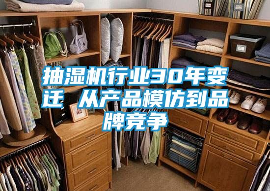 抽湿机行业30年变迁 从产品模仿到品牌竞争