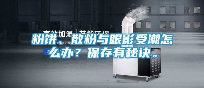 粉饼、散粉与眼影受潮怎么办？保存有秘诀。