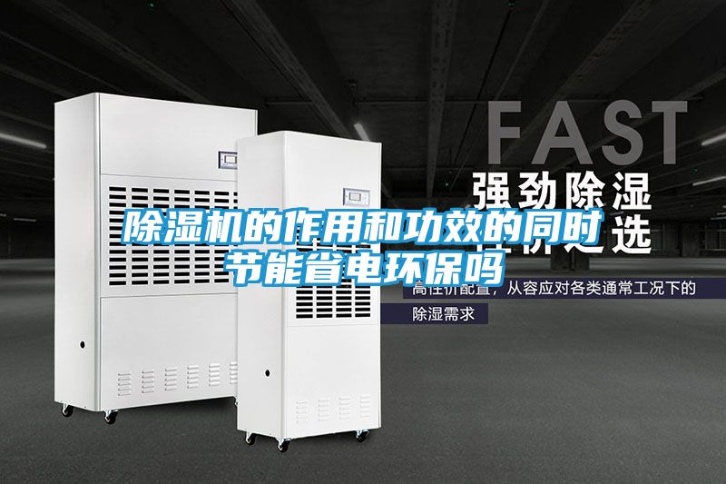 除湿机的作用和功效的同时节能省电环保吗