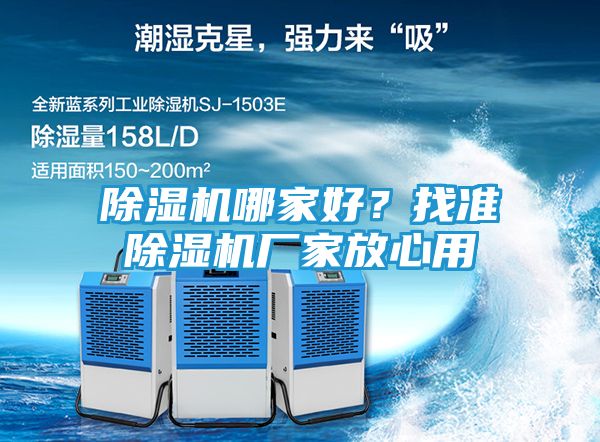除湿机哪家好?找准除湿机厂家放心用