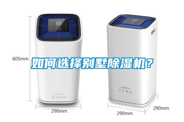 如何选择别墅除湿机？