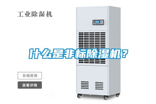 什么是非标除湿机？