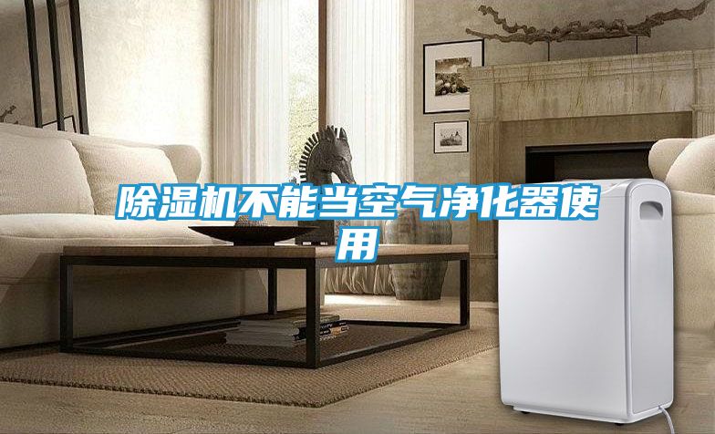 除湿机不能当空气净化器使用