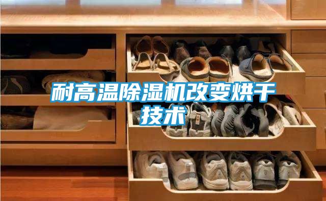 耐高温除湿机改变烘干技术