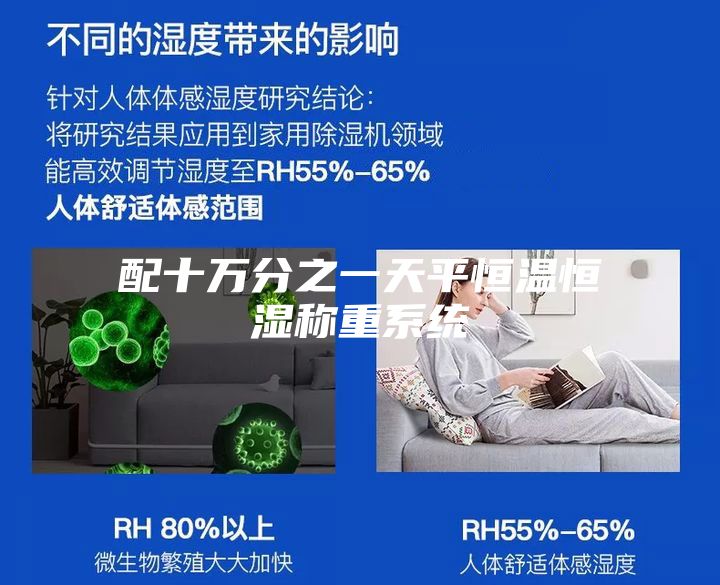 配十万分之一天平恒温恒湿称重系统