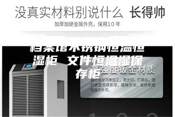 档案馆不锈钢恒温恒湿柜 文件恒温湿保存柜