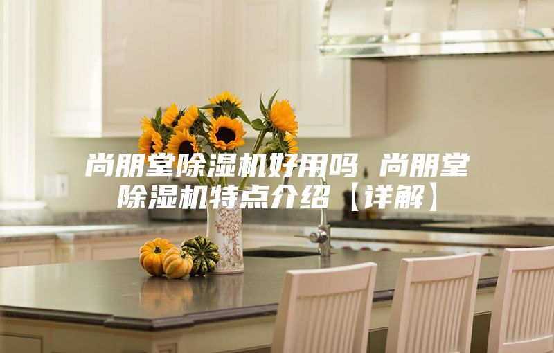 尚朋堂除湿机好用吗 尚朋堂除湿机特点介绍【详解】