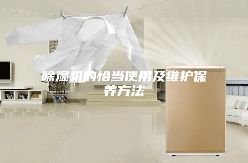 除湿机的恰当使用及维护保养方法