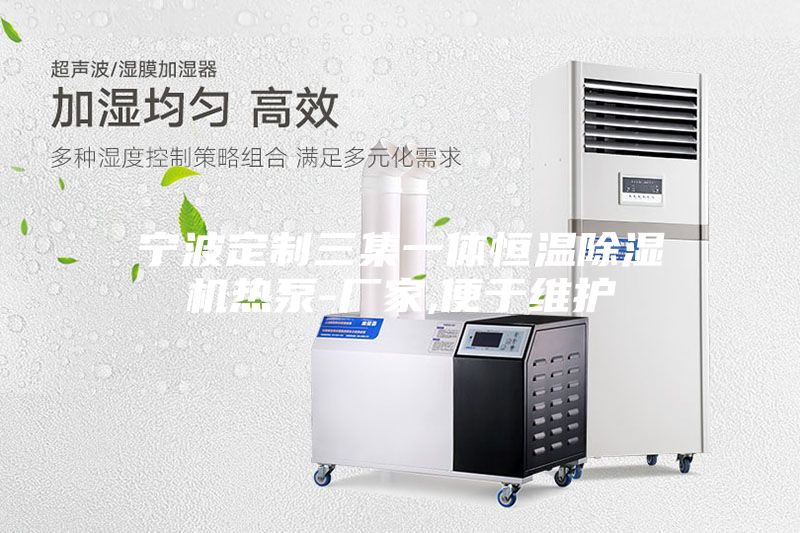宁波定制三集一体恒温除湿机热泵-厂家,便于维护