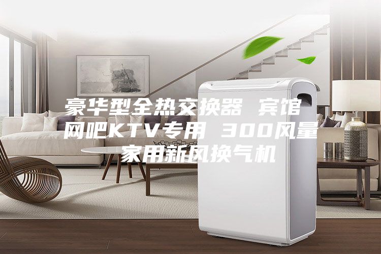 豪华型全热交换器 宾馆 网吧KTV专用 300风量 家用新风换气机
