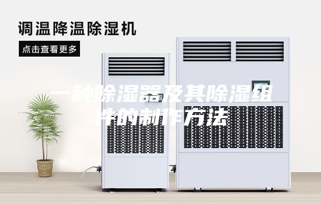 一种除湿器及其除湿组件的制作方法