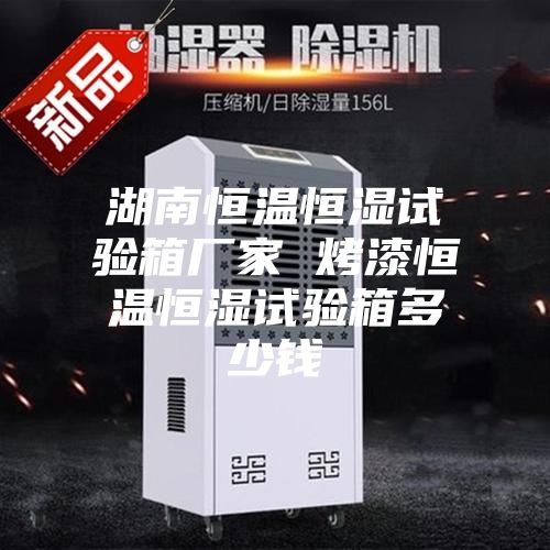 湖南恒温恒湿试验箱厂家 烤漆恒温恒湿试验箱多少钱
