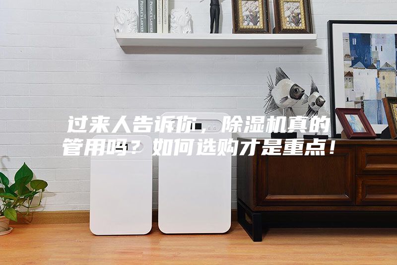 过来人告诉你，除湿机真的管用吗？如何选购才是重点！