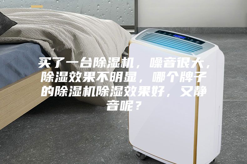 买了一台除湿机，噪音很大，除湿效果不明显，哪个牌子的除湿机除湿效果好，又静音呢？