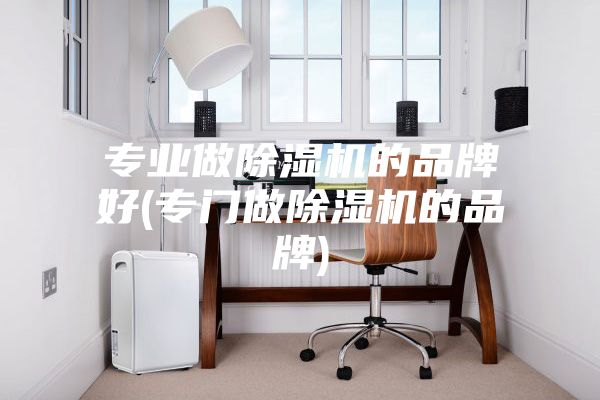 专业做除湿机的品牌好(专门做除湿机的品牌)