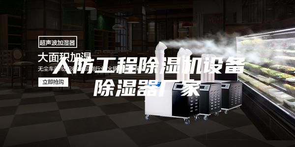 人防工程除湿机设备除湿器厂家