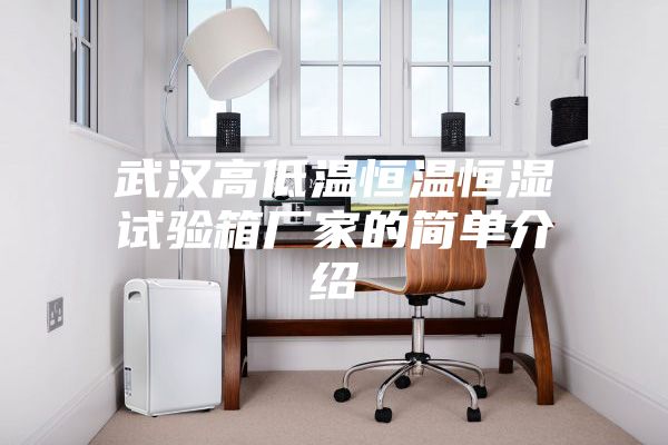 武汉高低温恒温恒湿试验箱厂家的简单介绍