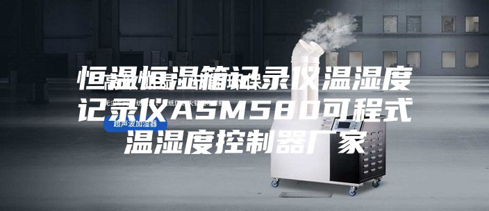 恒温恒湿箱记录仪温湿度记录仪ASM580可程式温湿度控制器厂家