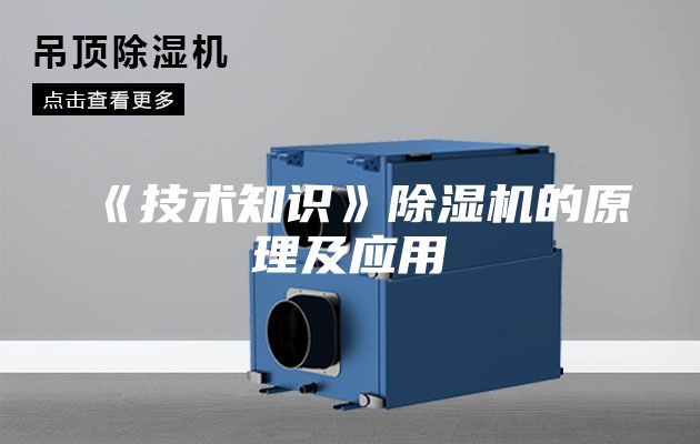 《技术知识》除湿机的原理及应用