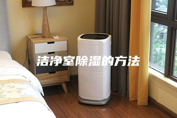 洁净室除湿的方法