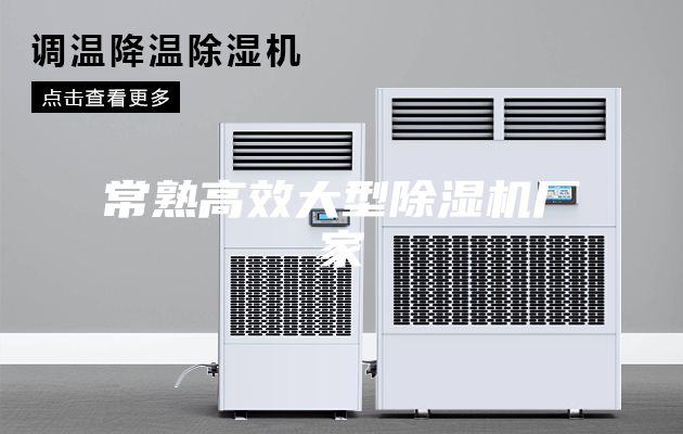 常熟高效大型除湿机厂家